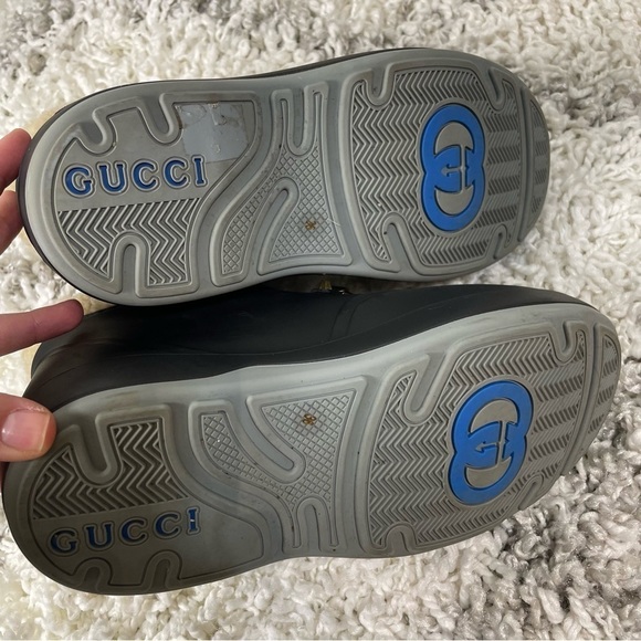 Gucci Crossy Horsebit Sherpa Lined Rain Winter Boots - Picture 12 of 14